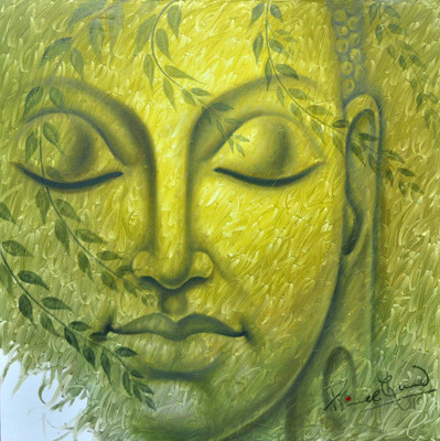 

Posterhouzz Buddha Fine Art Print Poster Fine Art Print(18 inch X 12 inch, Rolled)