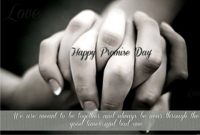 

Happy Promiss Day Poster Paper Print(13 inch X 19 inch, Rolled)