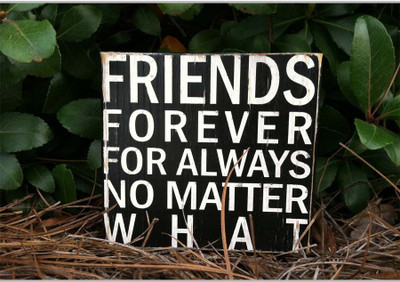 

Posterhouzz Friends Forever Paper Print(12 inch X 18 inch, Rolled)