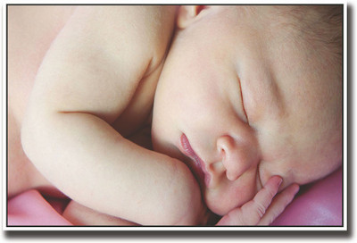 

Sleeping cute baby face Fine Art Print(12 inch X 18 inch, Rolled)