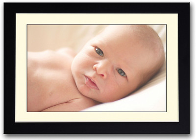 

Baby Looking Fine Art Print(14 inch X 20 inch, Framed)