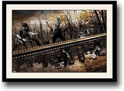 

Rock Band Fine Art Print(10 inch X 14 inch, Framed)