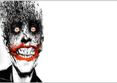 

Posterhouzz Joker Face Paper Print(12 inch X 18 inch, Rolled)