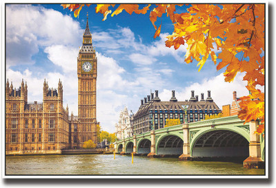 

London Big Ben Fine Art Print(12 inch X 18 inch, Rolled)