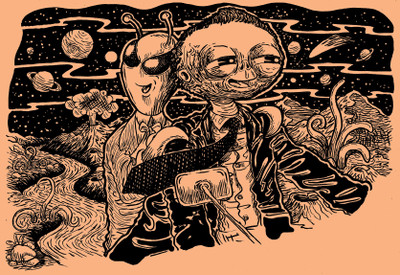 

Alien Uttam Alien Suchitra Paper Print(24 inch X 16 inch)