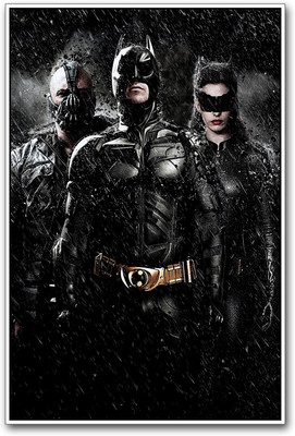 

Batman from The Dark Knight Rises Movie Paper Print(18 inch X 12 inch)