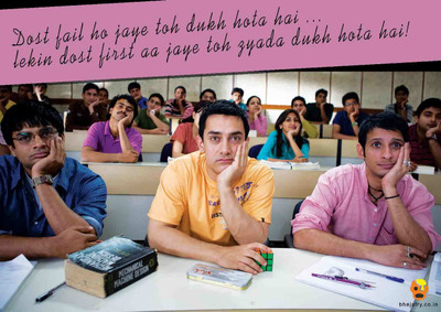 

Bheja Fry Poster Dost-Fail-Ho-Jaye (29.7 cm X 42 cm) Paper Print(11.69 inch X 16.53 inch, Rolled)