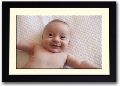 

Baby looking cute Fine Art Print(14 inch X 20 inch, Framed)