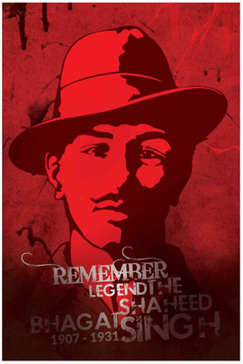 30% OFF on Remember legend the shaheed Bhagat Singh Paper Print(18 inch X 12 inch, Rolled)