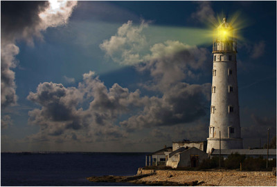 Light House Paper Print(13 inch X 19 inch, Rolled) available at flipkart for Rs.149