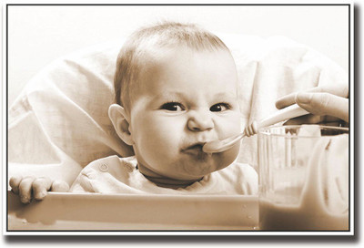 

Feeding newborn baby Fine Art Print(12 inch X 18 inch, Rolled)