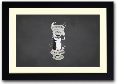 

Fail Better inspirational Fine Art Print(14 inch X 20 inch, Framed)