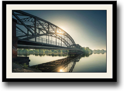 

Amazing Bridge photography Fine Art Print(10 inch X 14 inch, Framed)