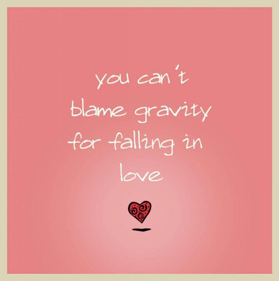 

Posterhouzz You can't Blame Gravity Fine Art Print(18 inch X 12 inch, Rolled)