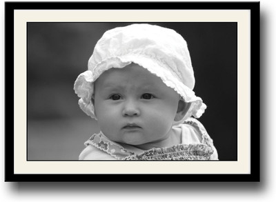 

cute baby AFP0513 Fine Art Print(10 inch X 14 inch, Framed)