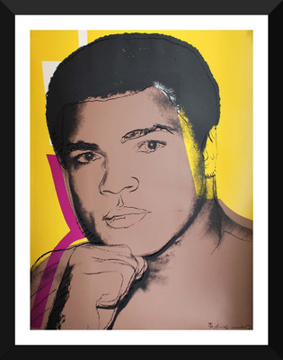 

Muhammad Ali Serigraph And Screen Prints #2 by Andy Warhol - Premium Quality A3 Size Framed Poster Paper Print(17 inch X 12 inch, Framed)
