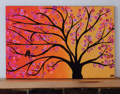 Posterhouzz Tree Fine Art Print Poster Fine Art Print(12 inch X 18 inch, Rolled)
