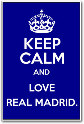 

Keep calm Real Madrid Paper Print(18 inch X 12 inch)