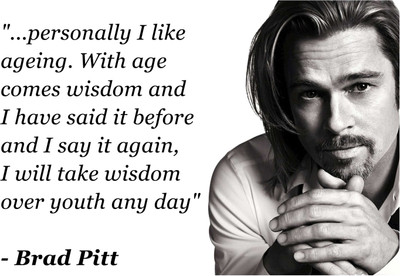 

Brad Pitt Saying Photographic Paper(13 inch X 19 inch, Rolled)