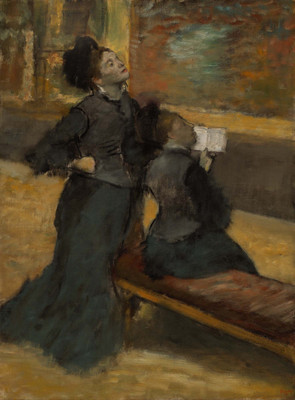

Tallenge - Visit To A Museum by Edgar Degas - A3 Size Unframed Poster Paper Print(16.5 inch X 11.6 inch)