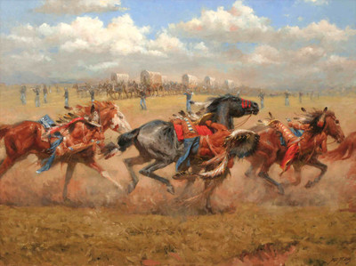 

Posterhouzz Western Fine Art Print Poster Fine Art Print(12 inch X 18 inch, Rolled)