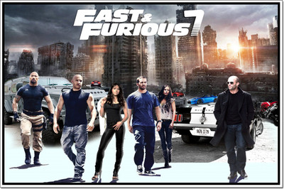 

Posterhouzz Fast & Furious 7 Poster Paper Print(12 inch X 18 inch, Rolled)