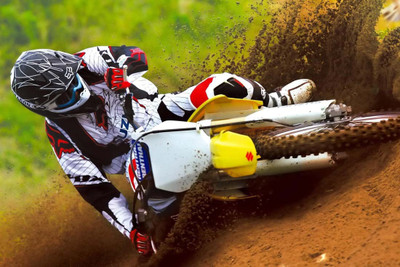 

Motosports Dirt Bike Racing Paper Print(12 inch X 18 inch, Rolled)