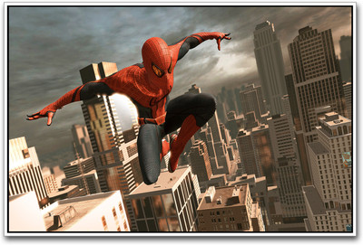 

Spiderman Jumping Paper Print(12 inch X 18 inch)