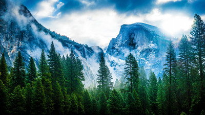 

Fog Over Mountains Nature Poster Paper Print(12 inch X 18 inch, Rolled)