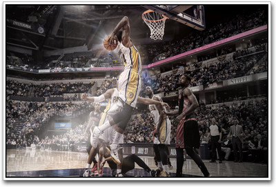 

Basketball Paul George Paper Print(12 inch X 18 inch)