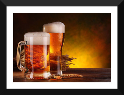 

Tallenge - Relaxing Weekend Drinks - Premium Quality A3 Size Framed Poster Paper Print(17 inch X 12 inch, Framed)