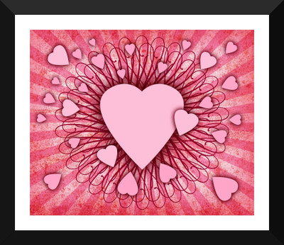 

Tallenge - Valentine's Day Gift - Sweet Valentine - Premium Quality A3 Size Framed Poster Paper Print(17 inch X 12 inch, Framed)