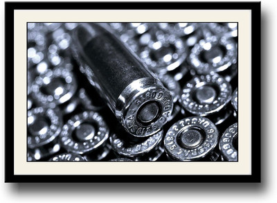 

Military Bullets Photography Fine Art Print(10 inch X 14 inch, Framed)
