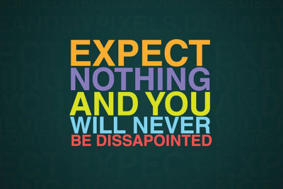 

TMS Expect Nothing. Paper Print(12 inch X 18 inch, Rolled)