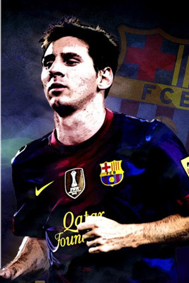 

Lionel Messi Barcelona Poster Paper Print(12 inch X 18 inch, Rolled)