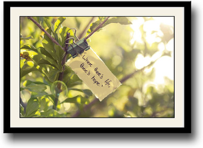 

Hope Motivational Fine Art Print(10 inch X 14 inch, Framed)