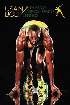 

Posterhouzz Usain Bolt (I'm Ready) Poster Paper Print(18 inch X 12 inch, Rolled)