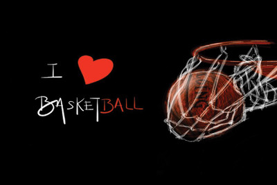 

I Love Basketball Paper Print(12 inch X 18 inch, Rolled)