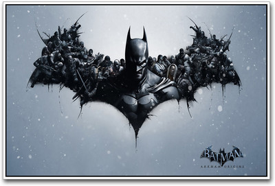 

Batman incredible superhero Paper Print(12 inch X 18 inch)