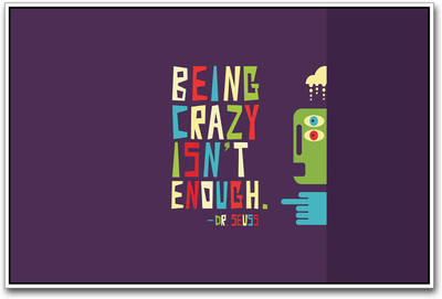 

Dr. Seuss Quote Paper Print(12 inch X 18 inch)