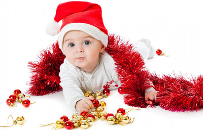 

Posterhouzz Baby's Love - Christmas Baby Paper Print(12 inch X 18 inch, Rolled)