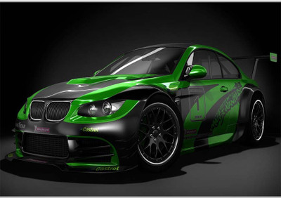 

Posterhouzz Awesome Green Racing Car Paper Print(12 inch X 18 inch, Rolled)
