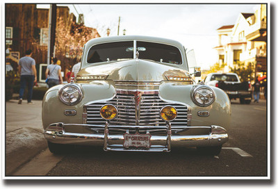 

Old Town car Fine Art Print(12 inch X 18 inch, Rolled)