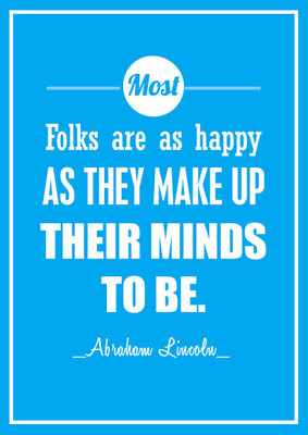 

Happy Folks - Abraham Lincoln Paper Print(18 inch X 12 inch, Rolled)