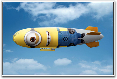 

Minion Rocket Paper Print(12 inch X 18 inch)