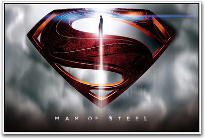 

Superman Man of Steel Photographic Paper(12 inch X 18 inch)