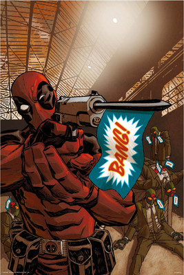 

Deadpool bang bang (Officially Licensed) Poster Paper Print(18 Inch X 12 inch, Rolled)