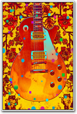 

Colorful Guitar Photographic Paper(18 inch X 12 inch)