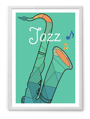 

Hulkut Lush Life Art Print with white frame 16 * 24 Inches Fine Art Print(26 inch X 1 inch, Framed)