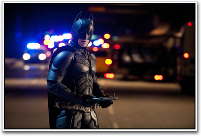 

Batman from the Dark Knight Rises Paper Print(12 inch X 18 inch)